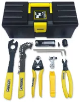 Pedros Starter Bench Kit 9 deler med oppbevaringskoffert Pedros Starter Bench Kit 9 deler med oppbevaringskoffert