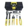 Pedros Starter Bench Tool Kit Verktøysett, Black / yellow, One Size