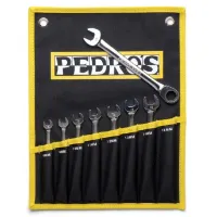 Pedros Verktøy Ratch Combo Wrench Set Pedros Verktøy Ratch Combo Wrench Set