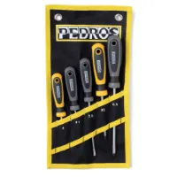 Pedros Verktøy Screwdriver Set With Pouch