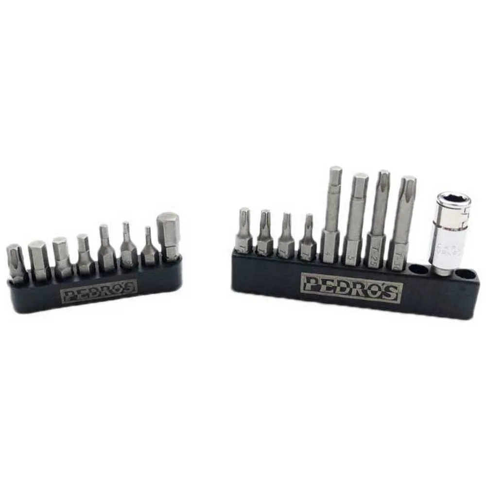 Pedros Verktøy Torque Bit Set Ii, Black / steel, One Size
