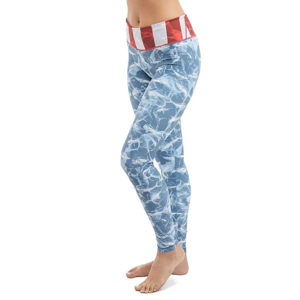 Pelagic Maui Americamo Baselagbukser, Smokey blue