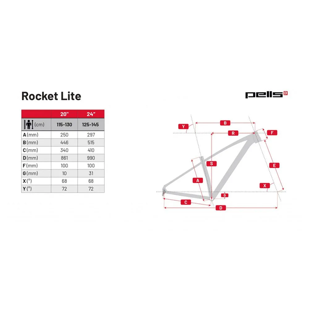 Pells Rocket Lite 24´´ Tektro Rd-m350 2024 Terrengsykkel, Barnesykkel Pells Rocket Lite 24´´ Tektro Rd-m350 2024 Terrengsykkel, Barnesykkel