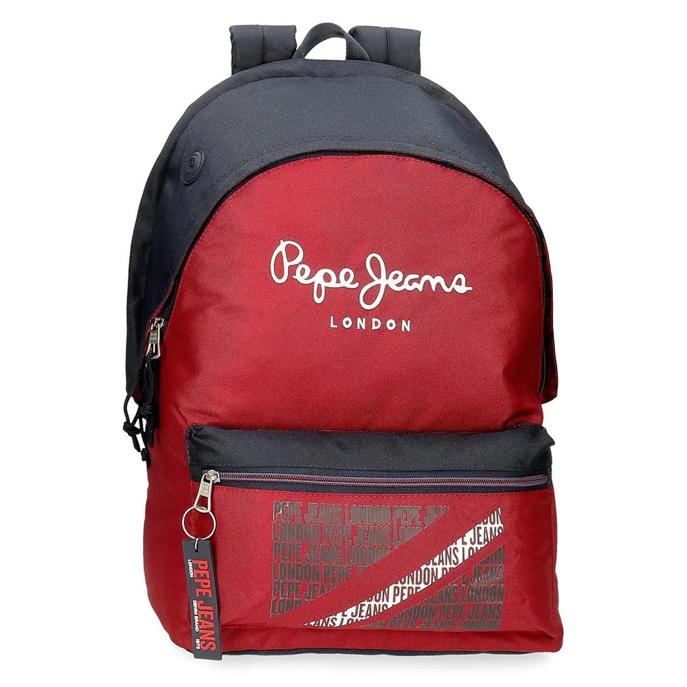 Pepe Jeans Adapt. Clark 24l Ryggsekk, Red Pepe Jeans Adapt. Clark 24l Ryggsekk, Red