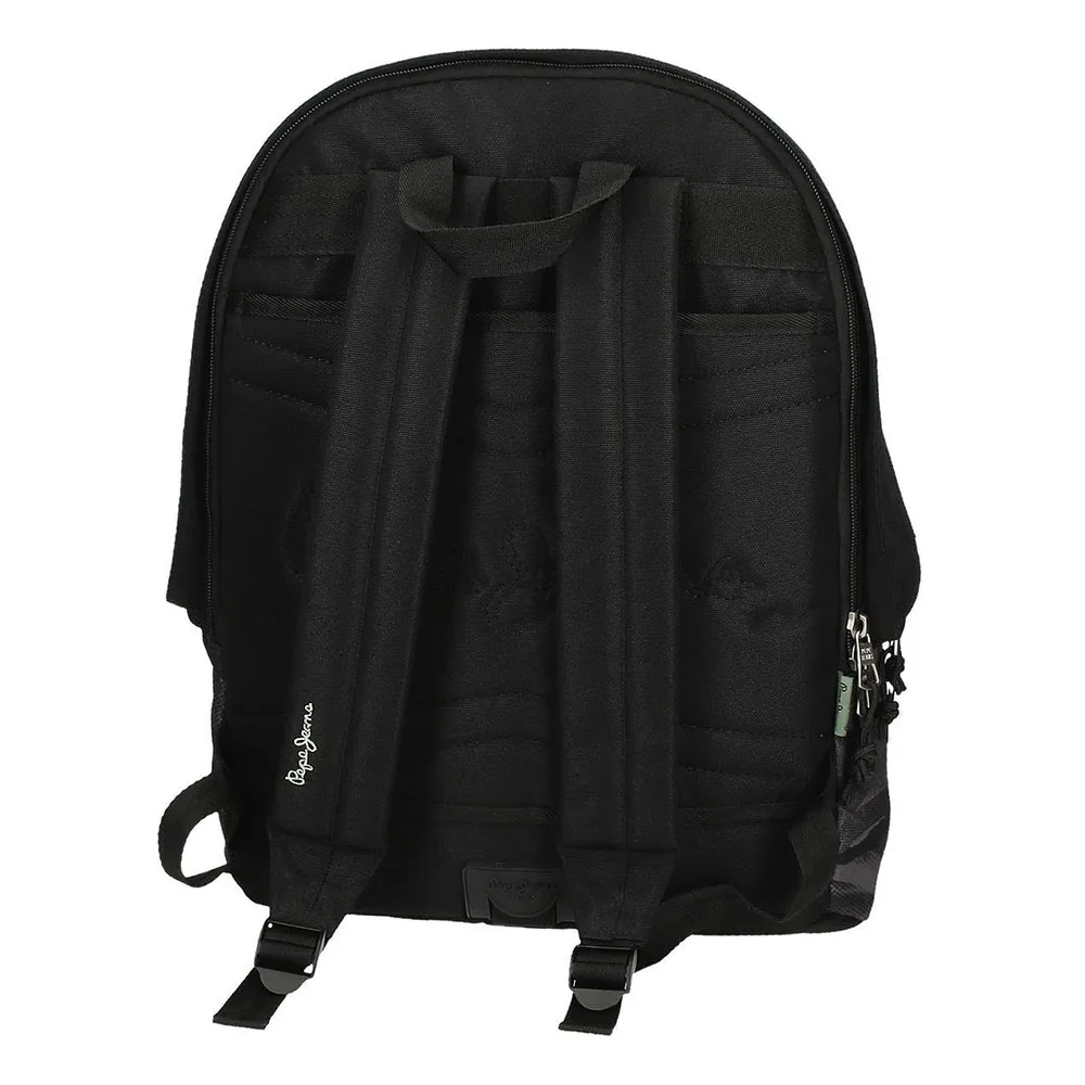 Pepe Jeans Adapt. Davis 44 Cm 20l Ryggsekk, Black Pepe Jeans Adapt. Davis 44 Cm 20l Ryggsekk, Black