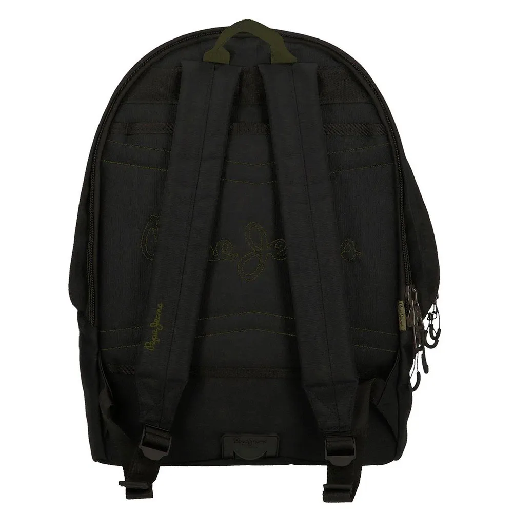 Pepe Jeans Adapt. Luca 44 Cm 24l Ryggsekk, Black