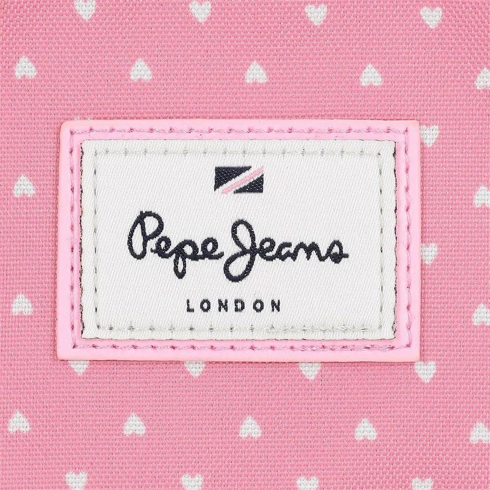Pepe Jeans Adapt. Noni Denim 42 Cm 23l Ryggsekk Med Hjul, Multicolor