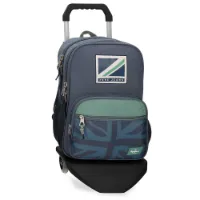 Pepe Jeans Adapt. Tom 40 Cm 16l Ryggsekk Med Hjul