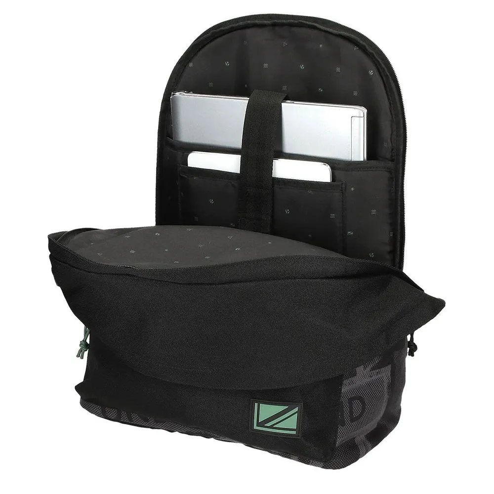 Pepe Jeans Davis 44 Cm 20l Ryggsekk, Black Pepe Jeans Davis 44 Cm 20l Ryggsekk, Black