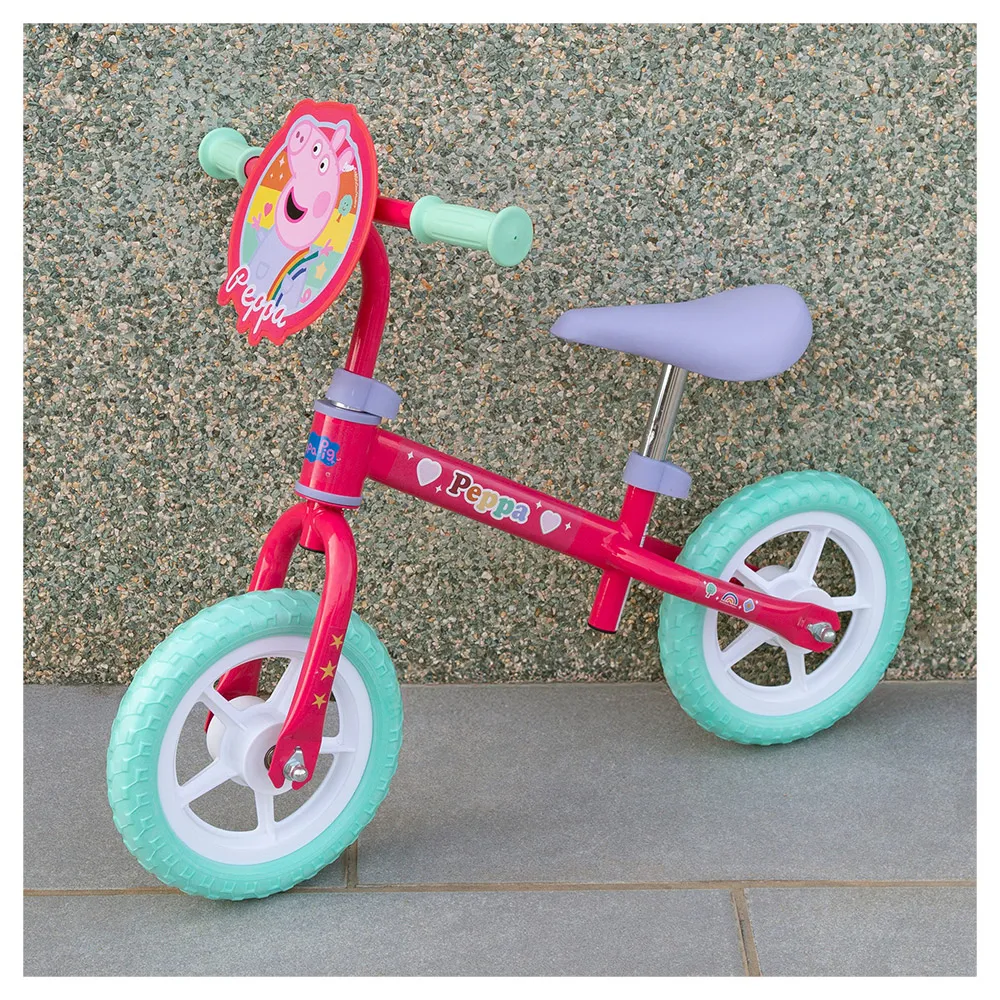 Peppa Pig 77756 Løpesykkel, Multicolour, One Size, Barnesykkel