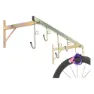 Peruzzo 6 Bikes Sykkelstativ, Silver, One Size
