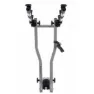 Peruzzo Arezzo Sykkelstativ For 3 Sykler, Silver / black, 3 Sykkels