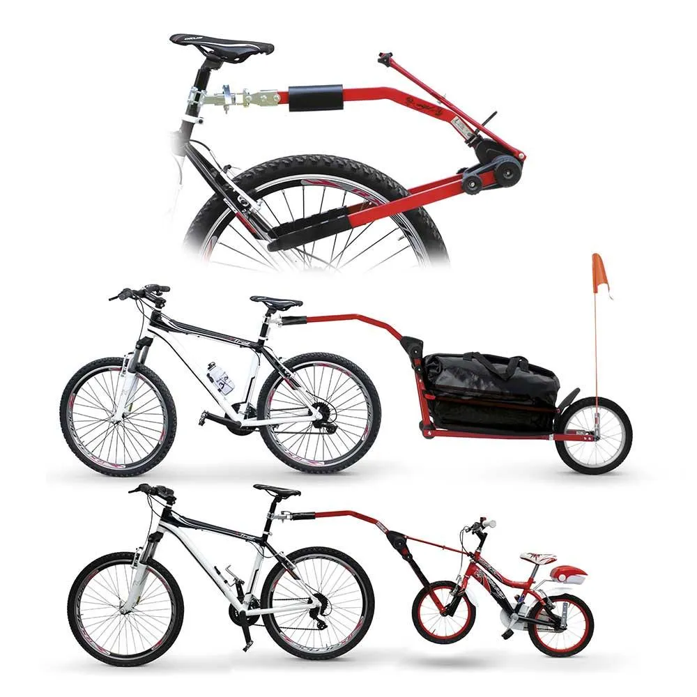 Peruzzo Child Bar Sykkelvogn, Red, One Size