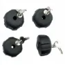 Peruzzo Reserve Nøkkel 4 Enheter, Black, One Size