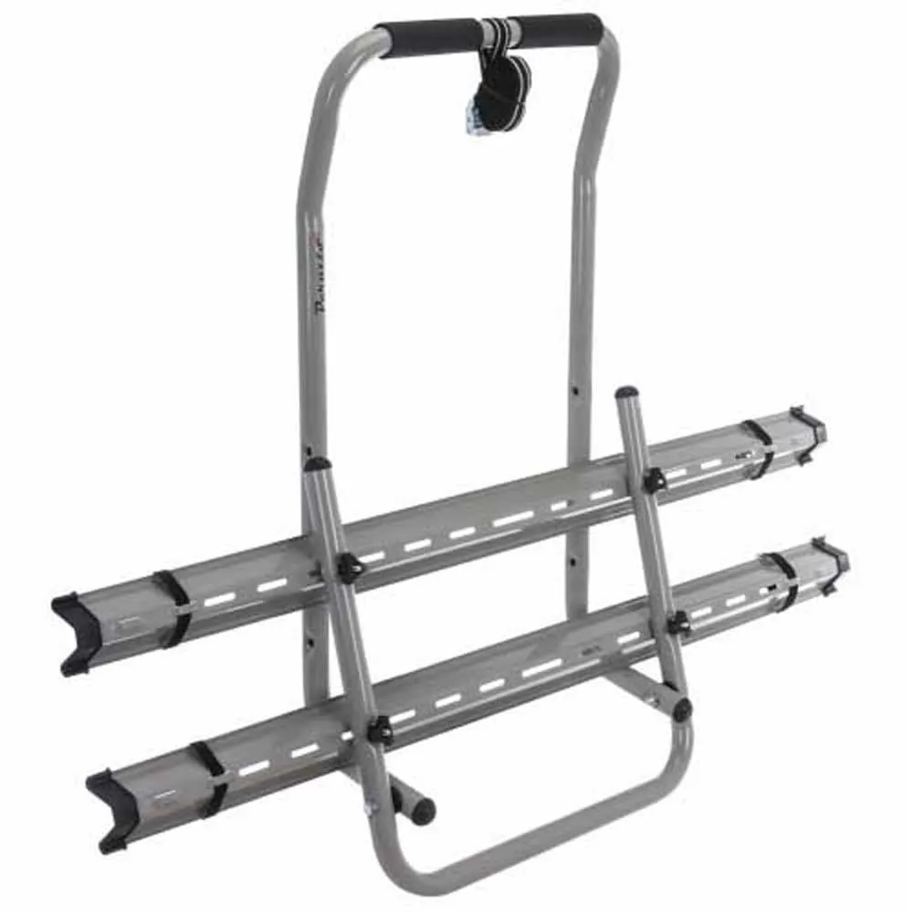 Peruzzo Stelvio 375 Sykkelstativ For 2 Sykler, Silver, 2 Sykkels Peruzzo Stelvio 375 Sykkelstativ For 2 Sykler, Silver, 2 Sykkels