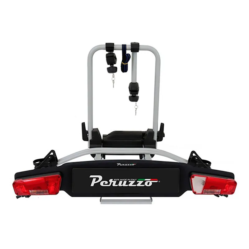 Peruzzo Zephyr Tow Ball Sykkelstativ For 2 Sykler Refurbished, Black, 2 Sykkels Peruzzo Zephyr Tow Ball Sykkelstativ For 2 Sykler Refurbished, Black, 2 Sykkels