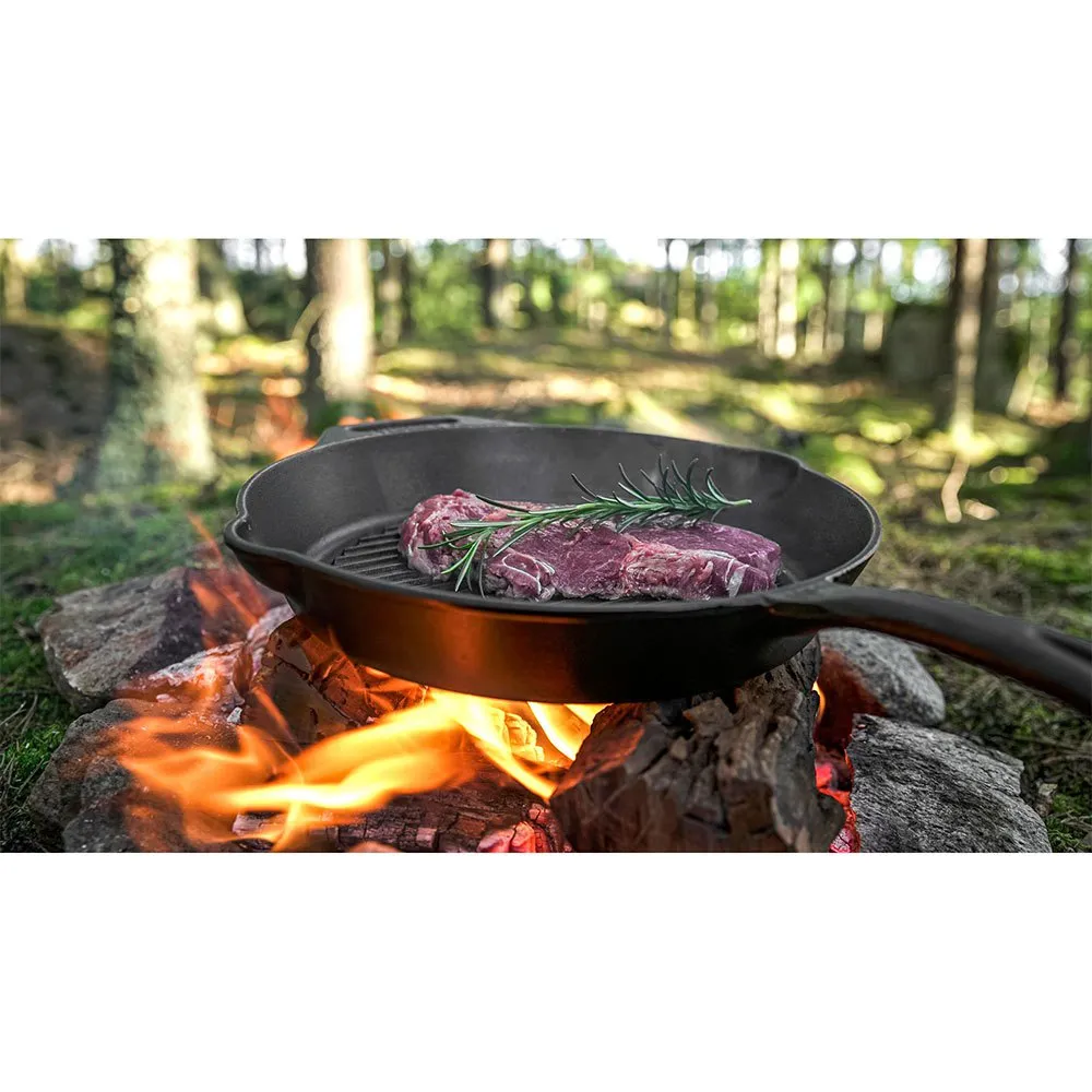 Petromax Grillbrannpanne 1 Panhåndtak 30 Cm, Black, One Size