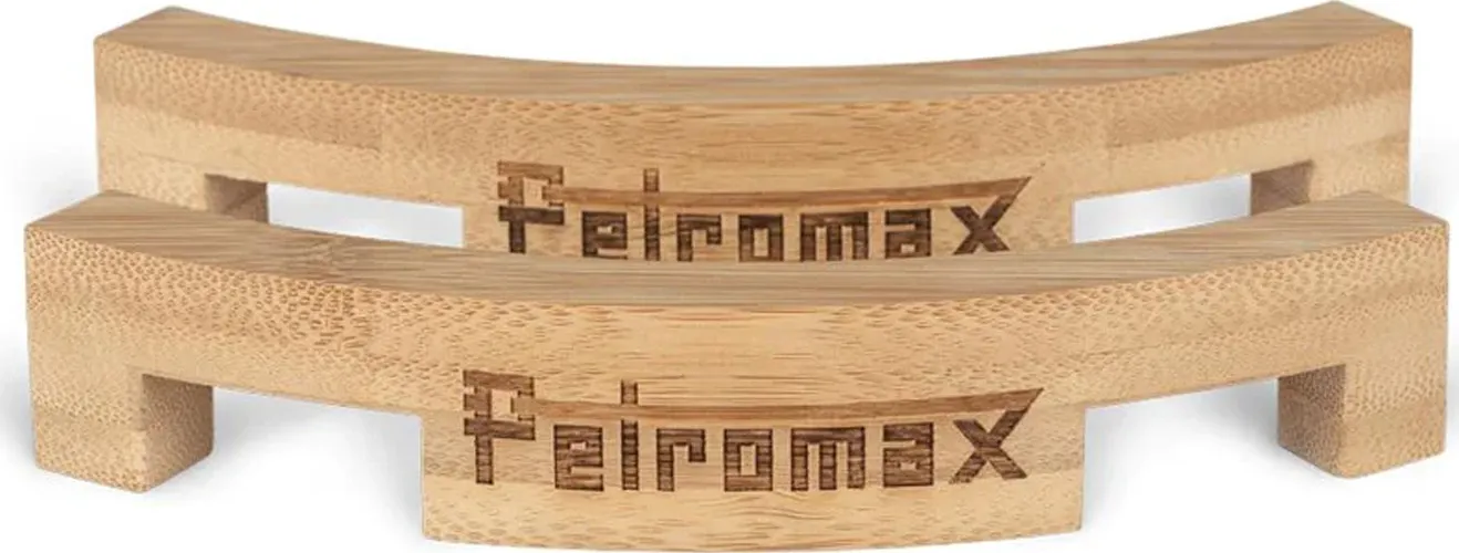 Petromax Lid Spacer For Dutch Ovens (2 Pieces), Bamboo, One Size