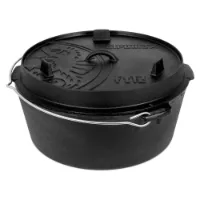 Petromax Nederlandsk Ovn Med Flat Base 12l Petromax Nederlandsk Ovn Med Flat Base 12l