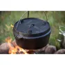 Petromax Nederlandsk Ovn Med Flat Base 12l, Black, One Size