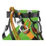 Petzl Club Jugharness, Black / green, One Size