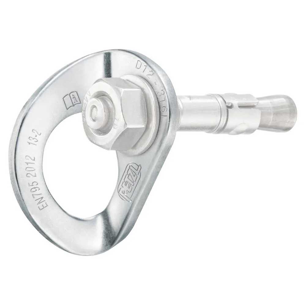 Petzl Coeur Stainless 12 Mm Bolt Hanger 20 Enheter, Grey, One Size