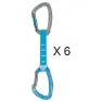 Petzl Djinn Axess Quickdraw 6-Pack, Turquoise, 11cm