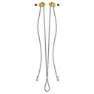 Petzl Evolv Adjust Positioning Sikringsbrems, Grey / orange, 15-150cm