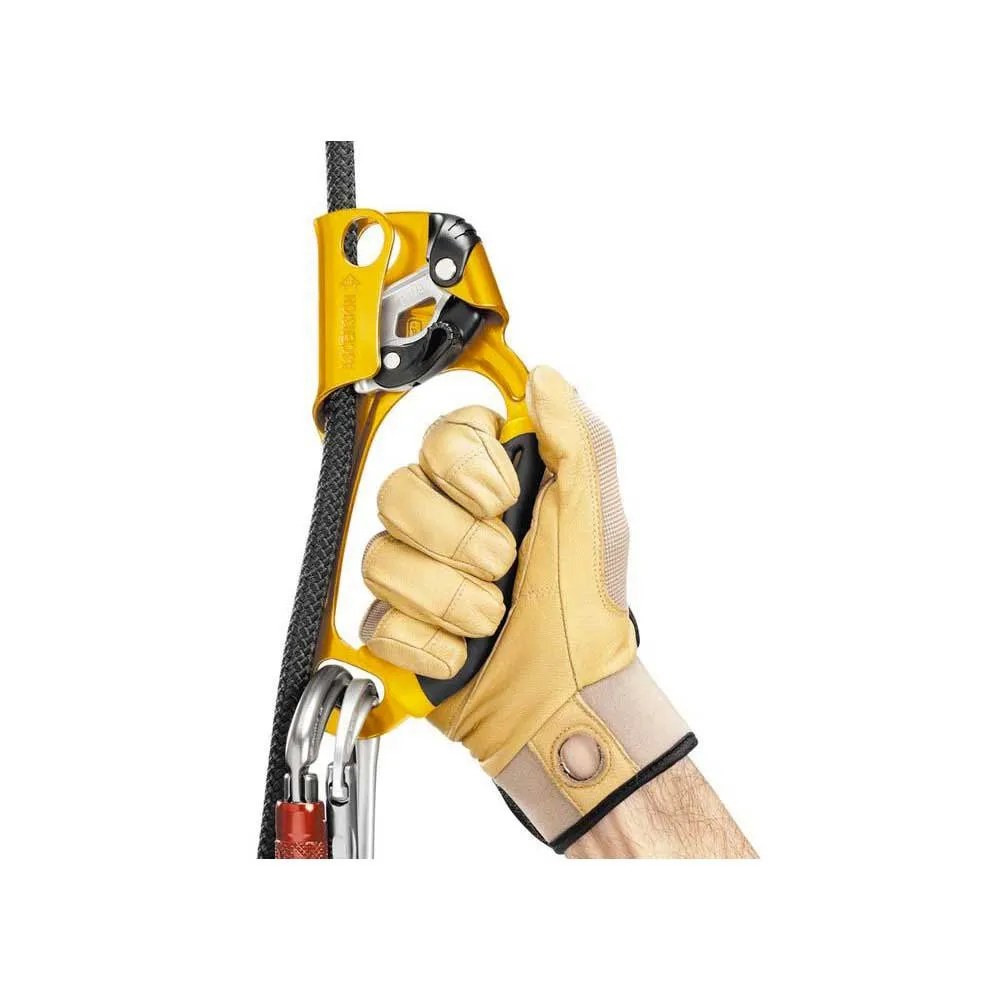 Petzl Høyre Oppstiger, Black / yellow, One Size Petzl Høyre Oppstiger, Black / yellow, One Size