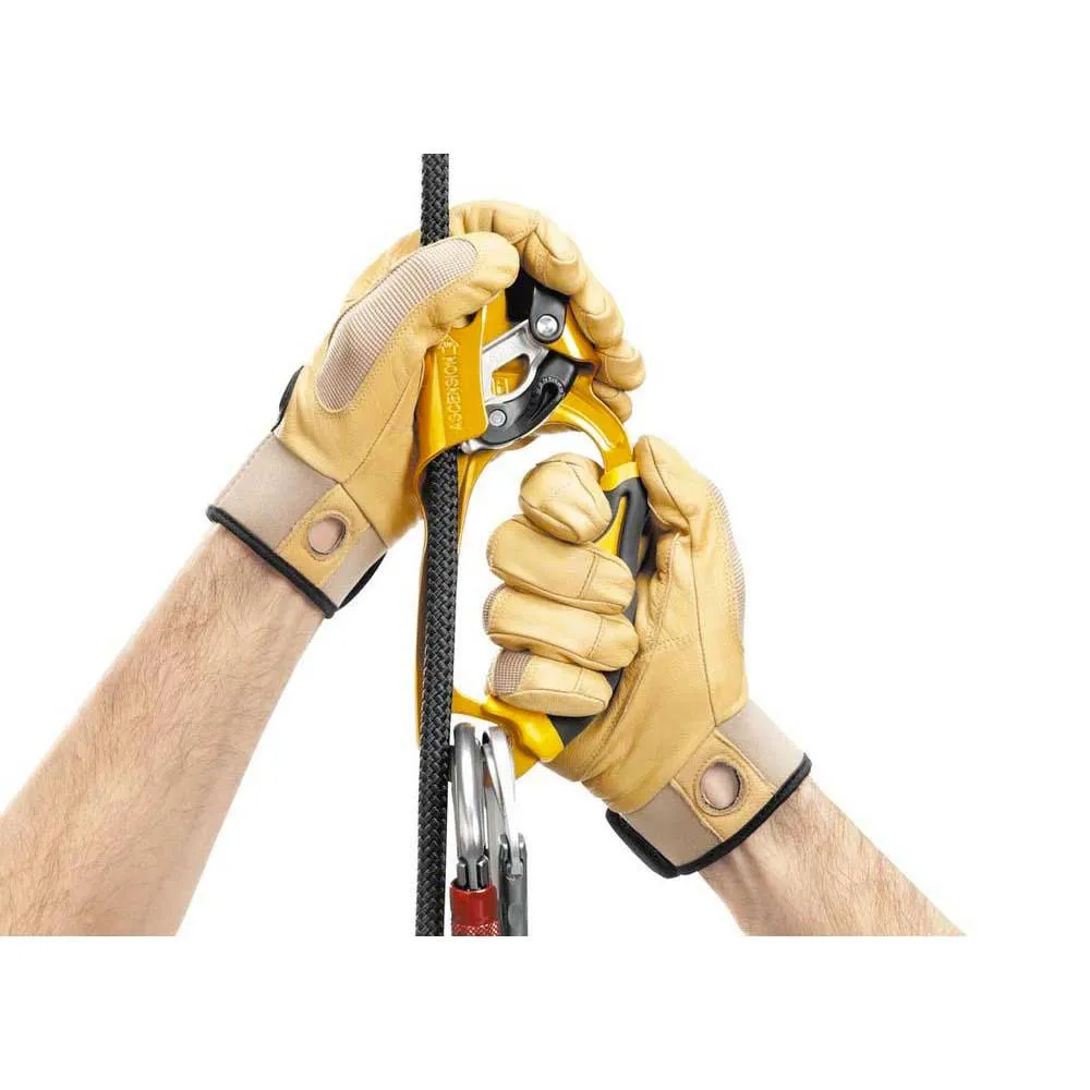Petzl Høyre Oppstiger, Black / yellow, One Size Petzl Høyre Oppstiger, Black / yellow, One Size