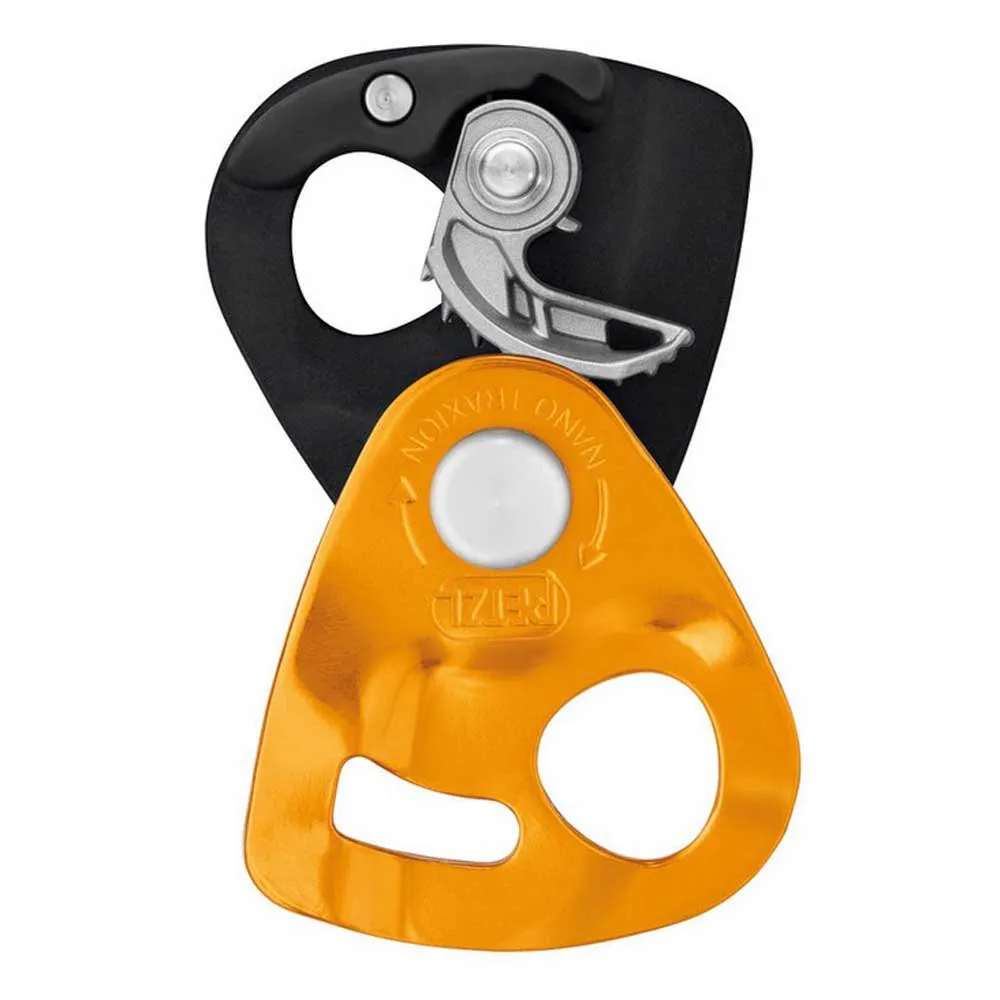 Petzl Nano Traxion Talje, Orange, One Size Petzl Nano Traxion Talje, Orange, One Size