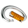 Petzl Omni Triact Lock Karabinkrok, Silver, One Size