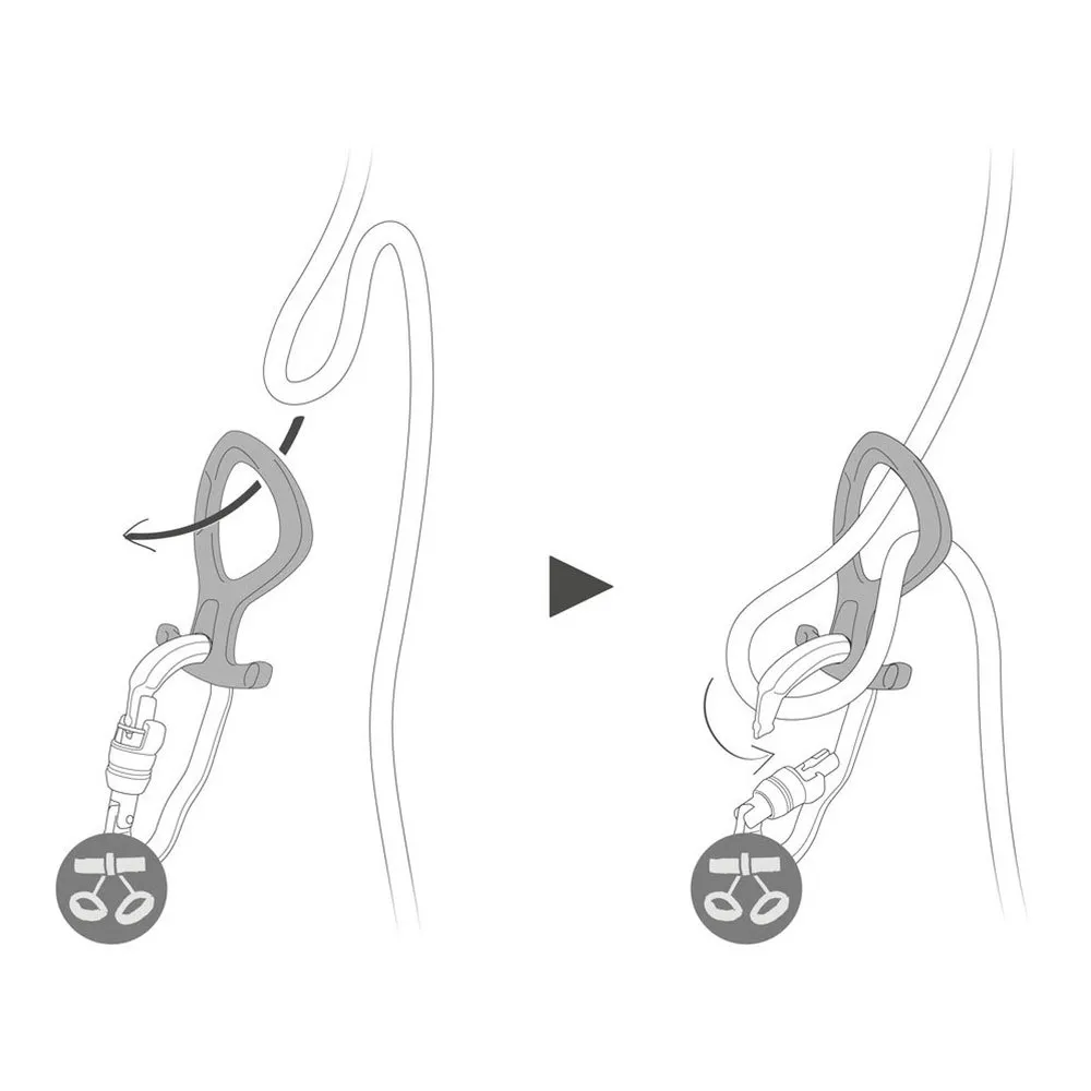 Petzl Pirana Club Nedfiringsbrems Petzl Pirana Club Nedfiringsbrems