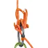 Petzl Pirana Guide Nedfiringsbrems, Orange, One Size