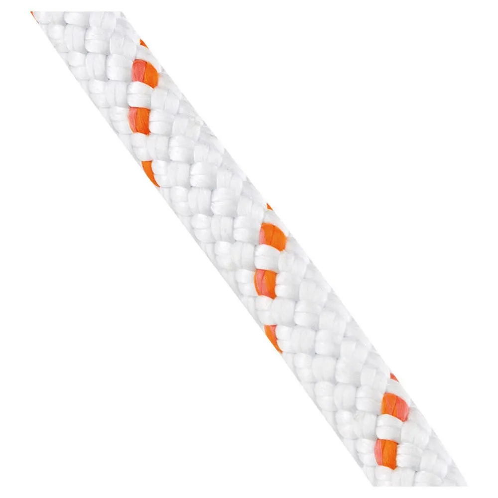 Petzl Pur Line 6 Mm Tau, White / orange, 65m