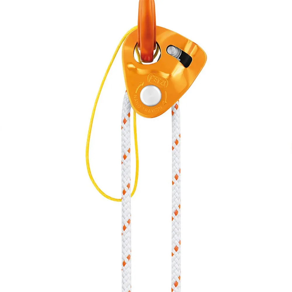 Petzl Pur Line 6 Mm Tau, White / orange, 65m