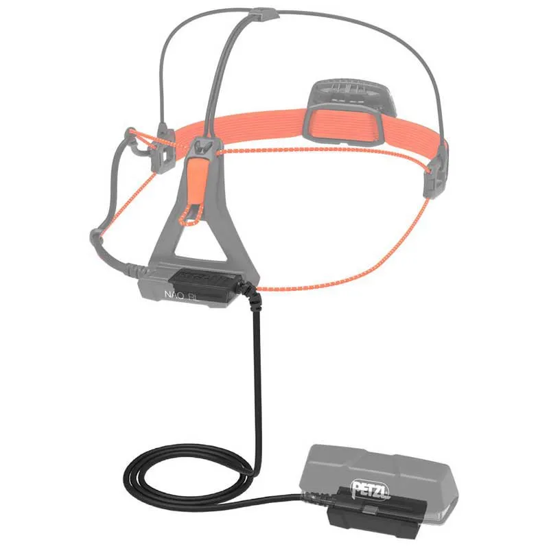 Petzl R1-forlengelseskabel, Black, One Size Petzl R1-forlengelseskabel, Black, One Size