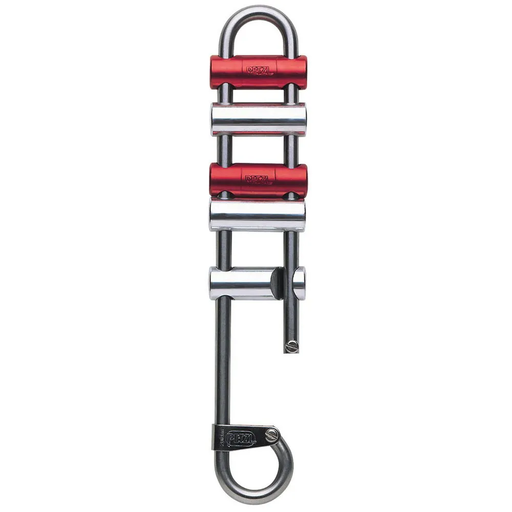 Petzl Rack Nedfiringsbrems, Silver, One Size Petzl Rack Nedfiringsbrems, Silver, One Size