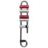Petzl Rack Nedfiringsbrems, Silver, One Size