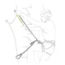 Petzl Scorpio Eashook Sw Lanyards Og Energiabsorbenter, Multicolor