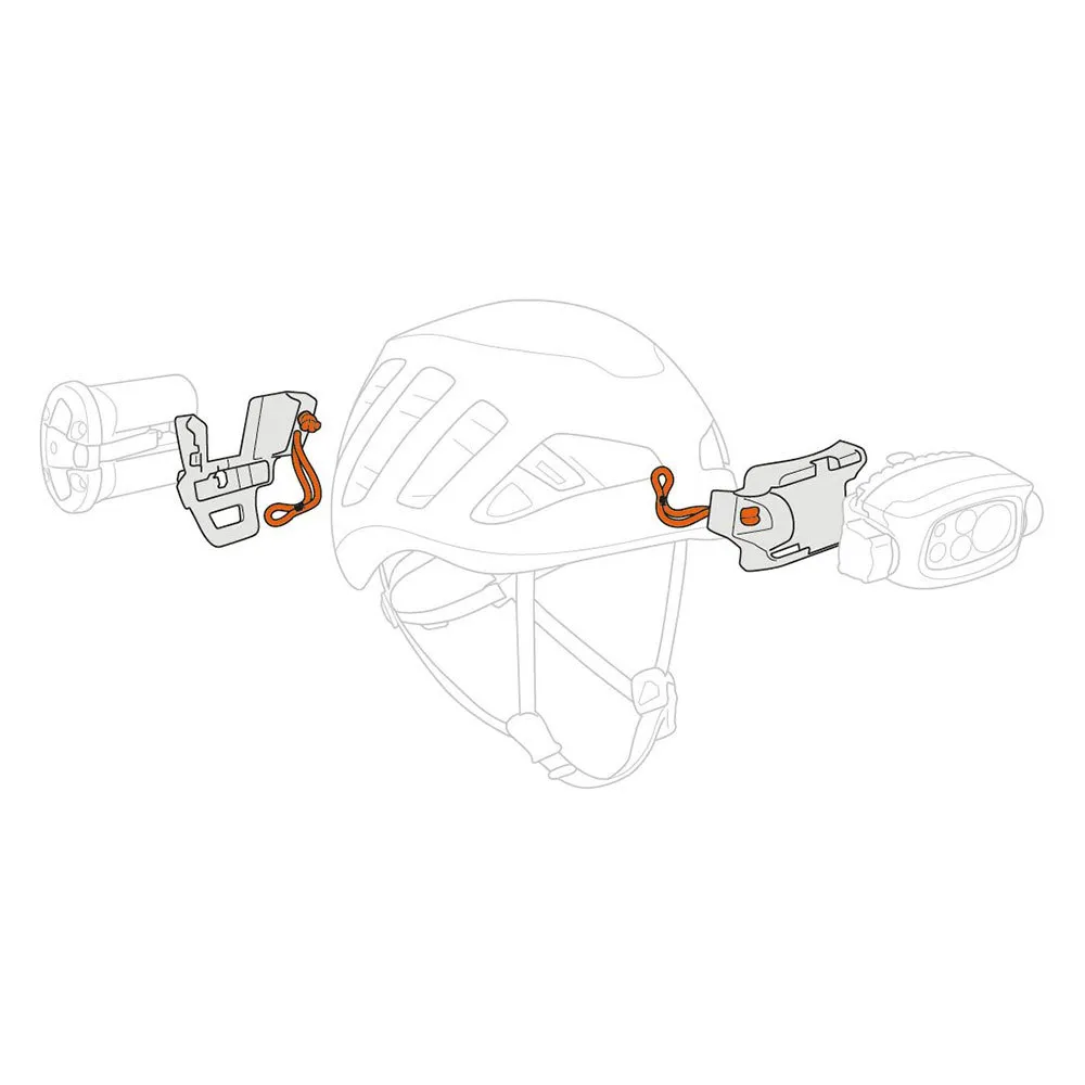 Petzl Sirocco Lysadapter, Black, One Size