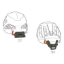 Petzl Sirocco Lysadapter, Black, One Size