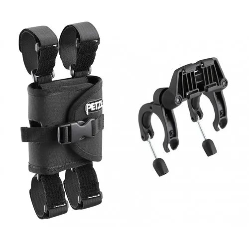 Petzl Ultra Cykelfäste, Black, One Size