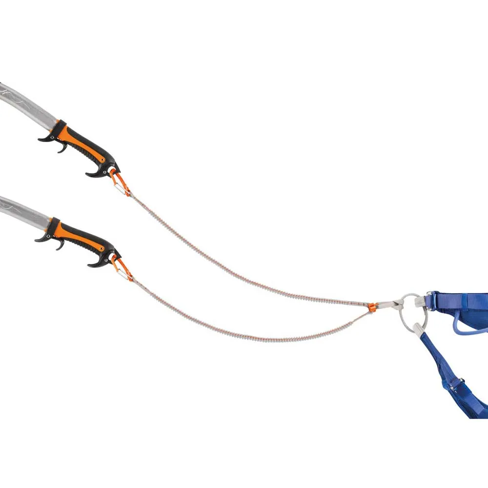 Petzl V Link Stengestropp, Grey / orange, One Size