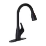 Phoenix Premium Single Vannkran, Matte black, 203.20mm