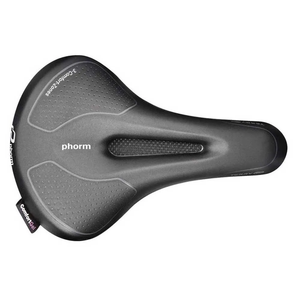 Phorm S 410 Gel Max Touring Vl6247 Sykkelsete, Black, One Size