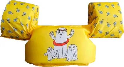 Piikaboo Swimming Vest Spöket Laban, Yellow Piikaboo Swimming Vest Spöket Laban, Yellow