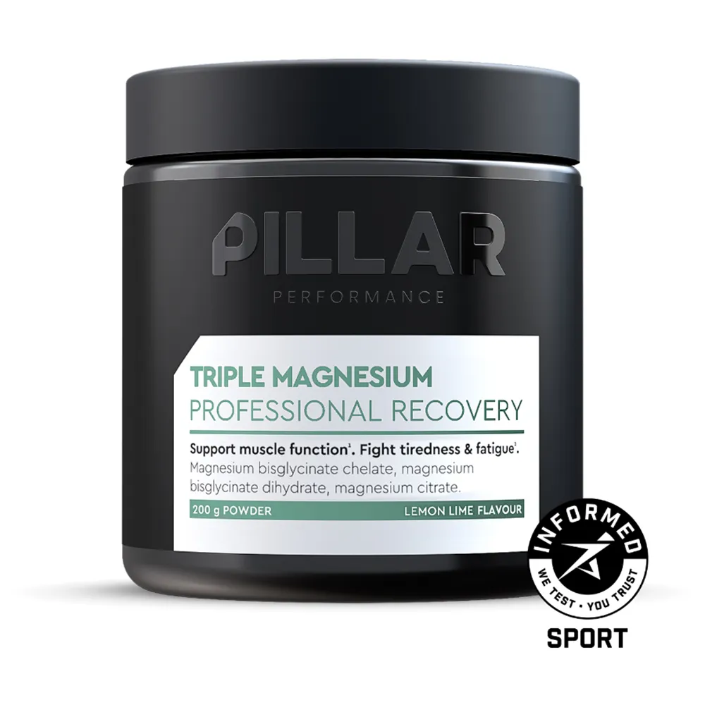 Pillar Performance Triple Magnesium Professional 200gr Gjenoppretting Sitron Og Lime, Black, One Size