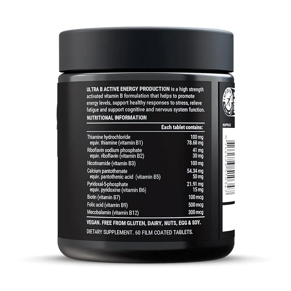 Pillar Performance Ultra B Active Peak Performance Tabletter, One size Pillar Performance Ultra B Active Peak Performance Tabletter, One size
