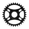 Pilo C-22 Direct Mount Chainring, Black, 34t